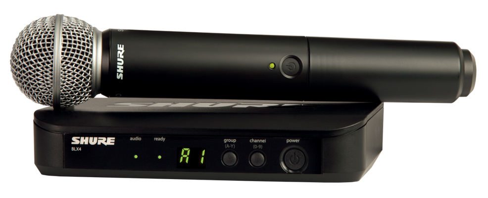 MICRO MAIN HF SHURE BLX24/SM58