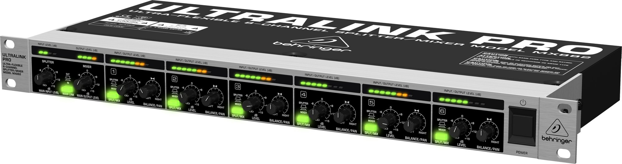 SÉPARATEUR - MÉLANGEUR 8 CANAUX BEHRINGER ULTRALINK PRO