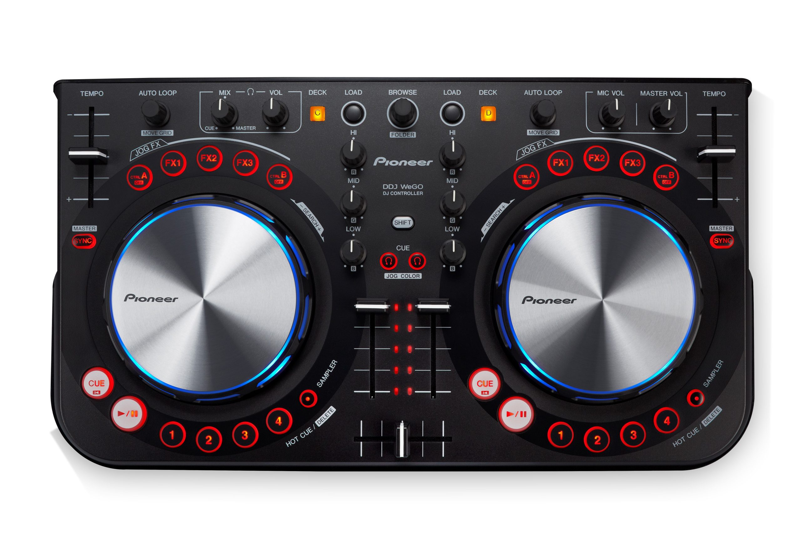 CONTRÔLEUR DJ PIONEER DDJ-WEGO